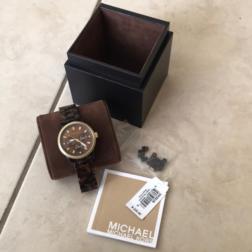 Michael Kors Tortoise Watch